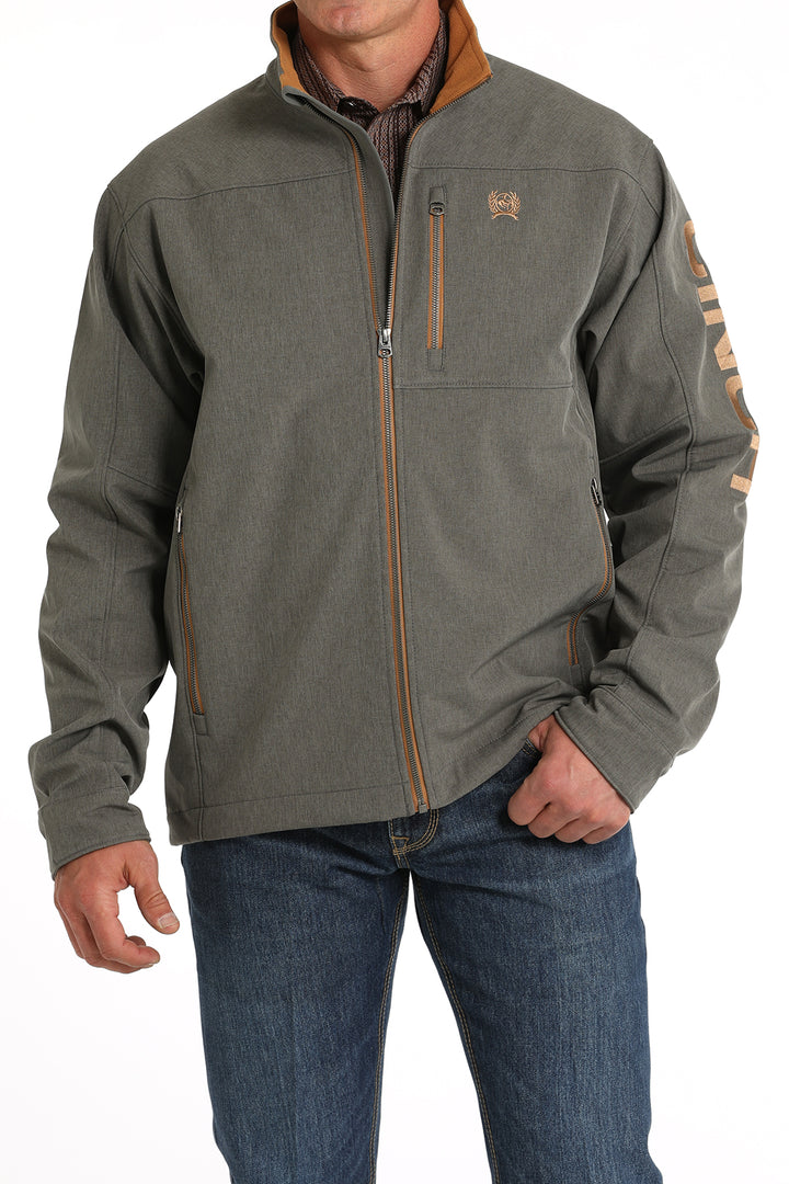 Cinch Mens Charcoal Copper Bonded Jacket