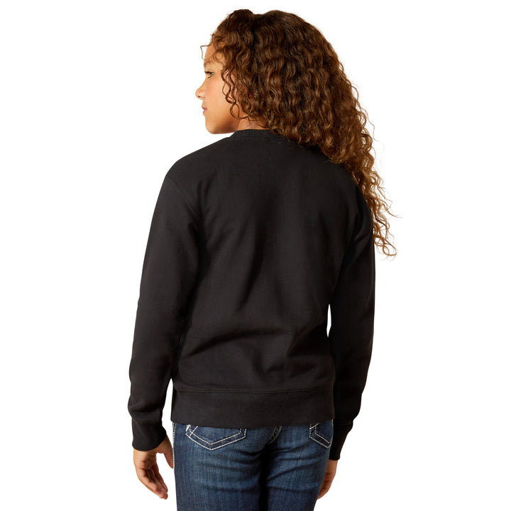 Ariat Girls Booted Logo Sweatshirt
