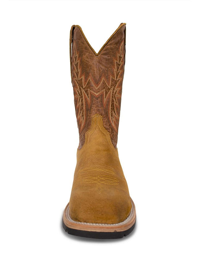 Mens Lucchese Sand Comanche Cognac Barn Boots