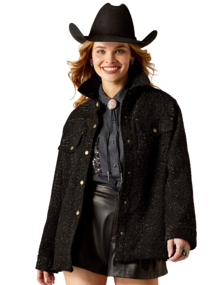 Ariat Womens Black Jewel Tweed Jacket