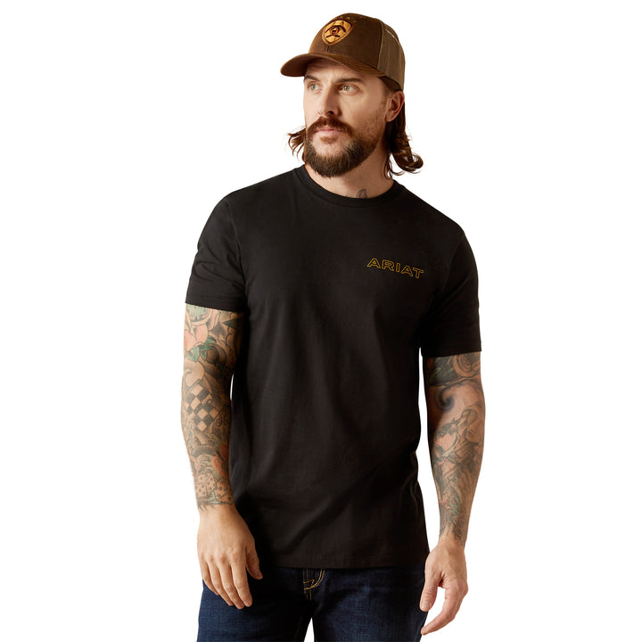 Ariat Mens Black Western T-Shirt