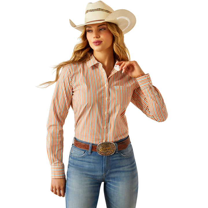 Ariat Womens Malia Stripe Kirby Stretch Shirt