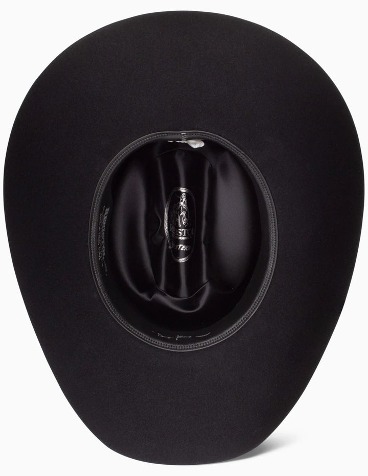 Resistol Logan Black 6X Cowboy Hat