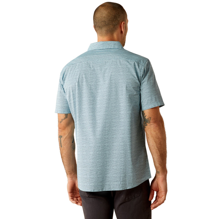 Ariat Mens Aqua Monte Modern Fit Shirt