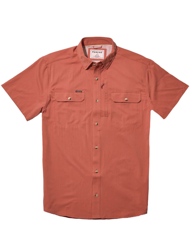 Poncho Mens The Tybee Short Sleeve Shirt