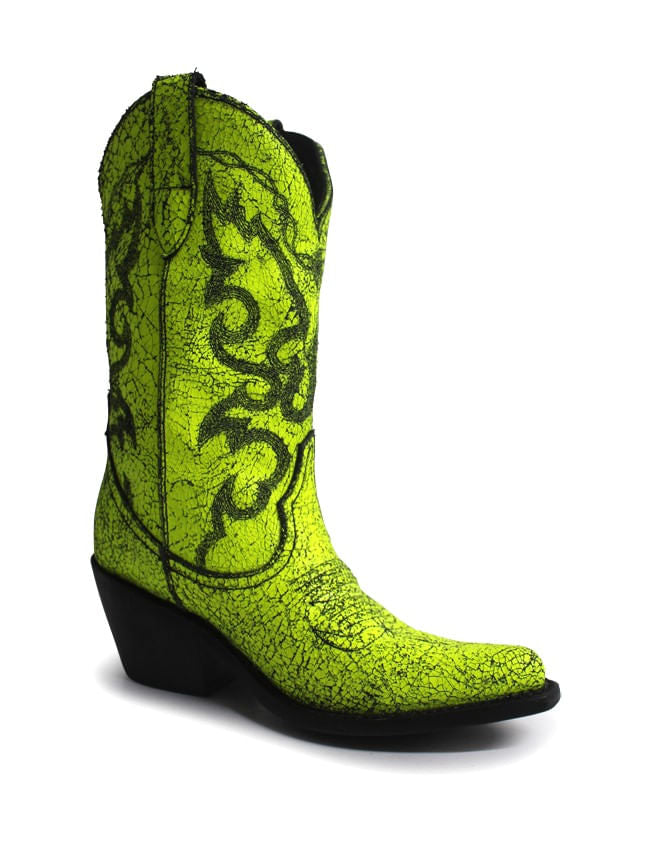 Liberty Black Womens Neon Amarillo Boots