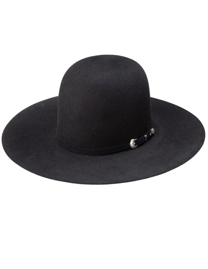 Resistol Black Midnight 6X Open Crown Cowboy Hat