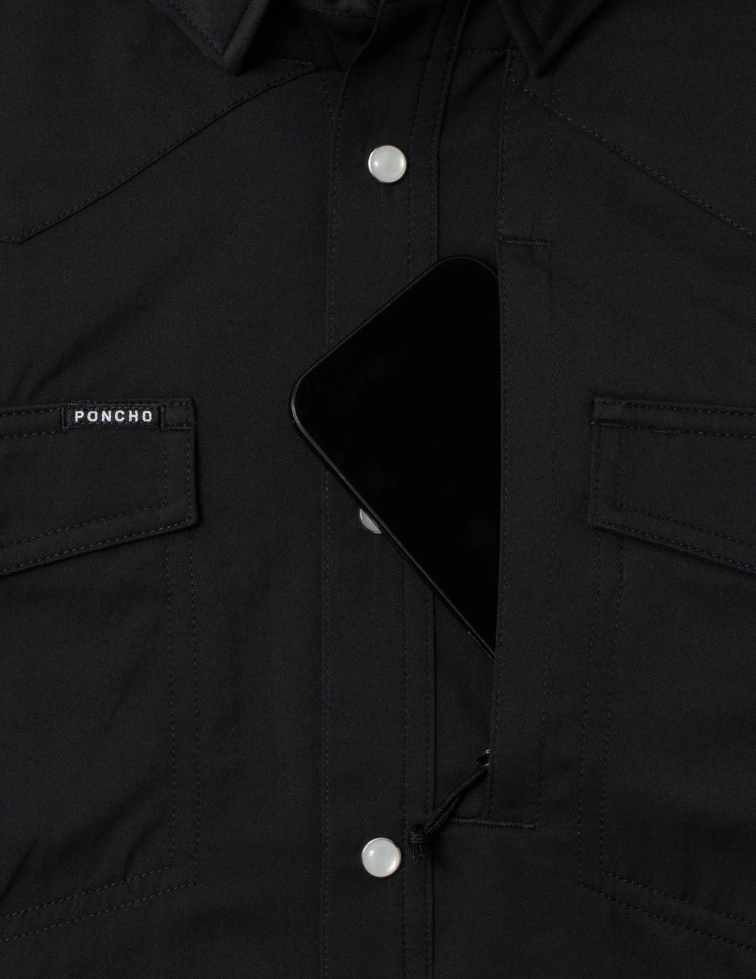 Poncho Mens The Piedras Negras Long Sleeve Shirt