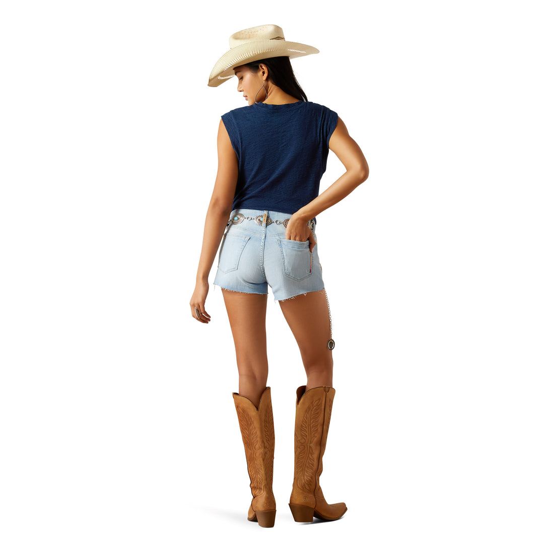 Ariat Womens Kyra Light Denim Shorts