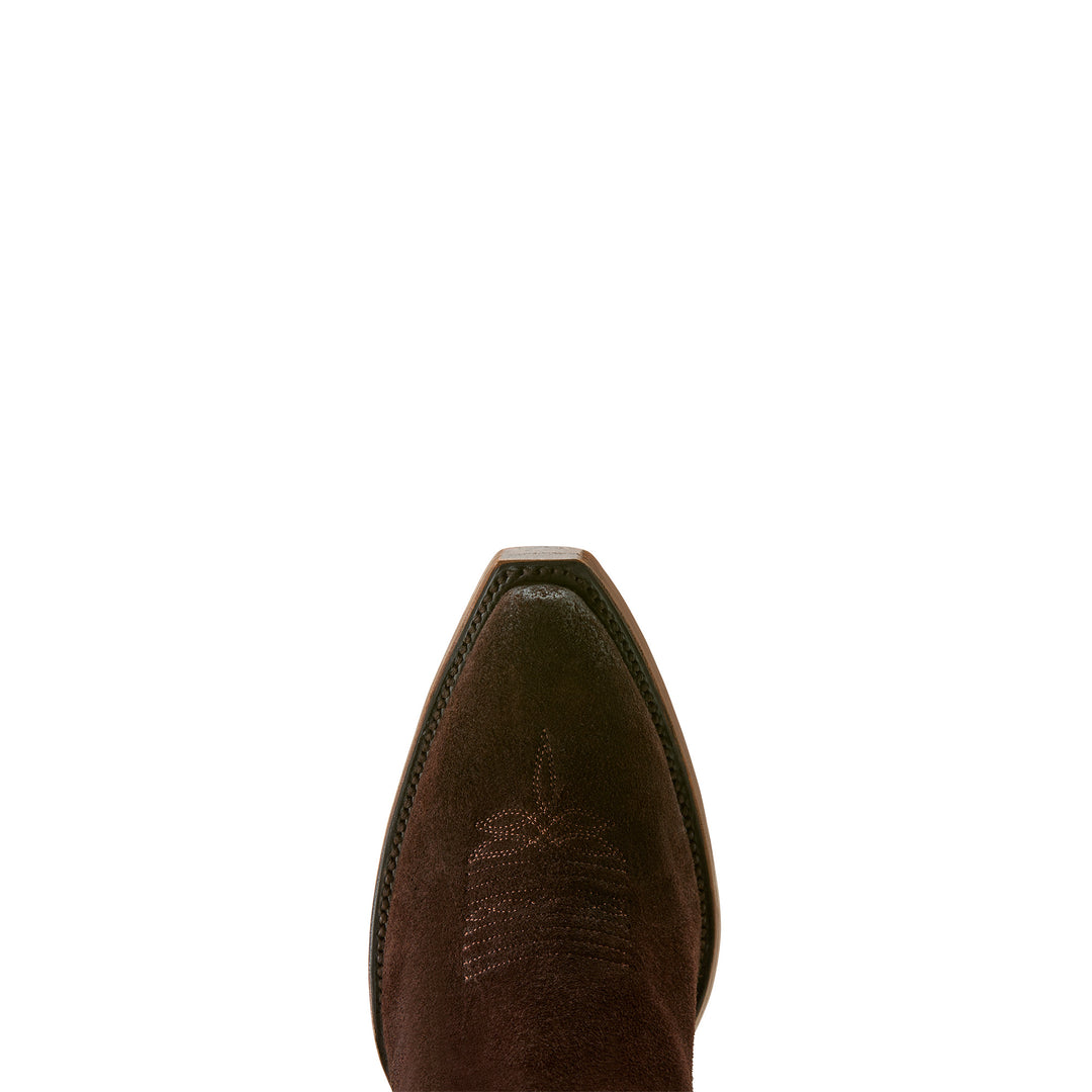 Ariat Womens Chocolate Suede Laramie Boots