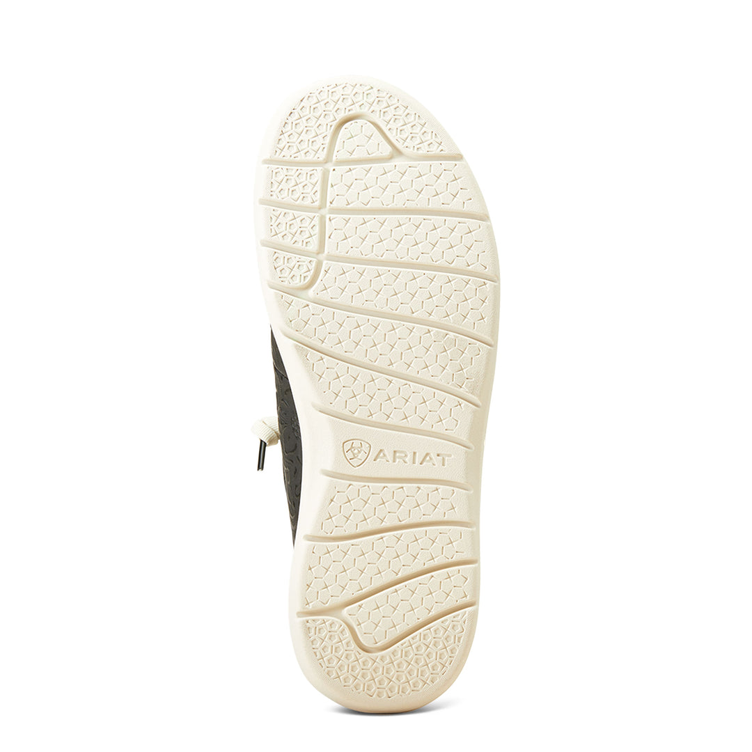 Ariat Womens Black Tooled Print Casual Shoes