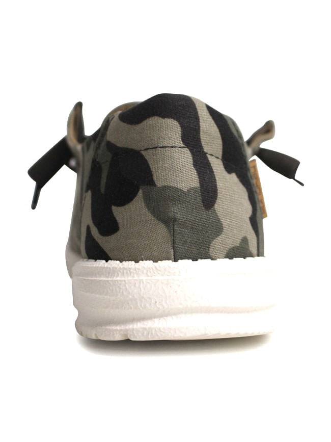 Hey Dude Ladies Wendy Camo Casual Shoes