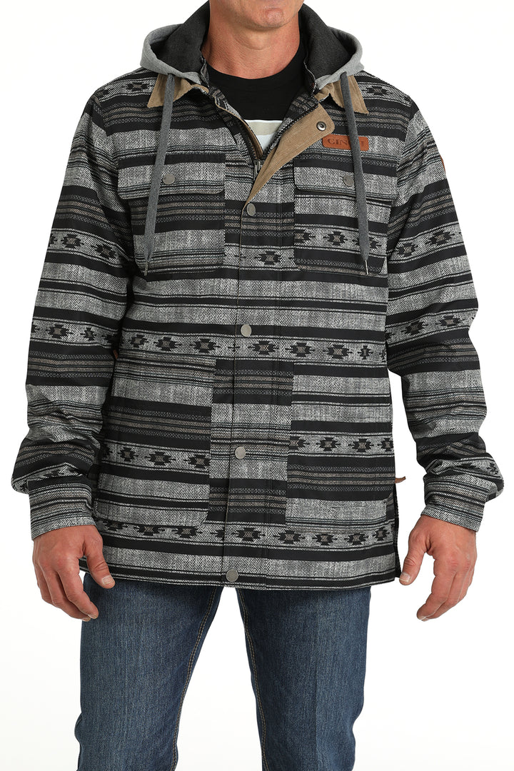 Cinch Mens Black Multi Canvas Jacket