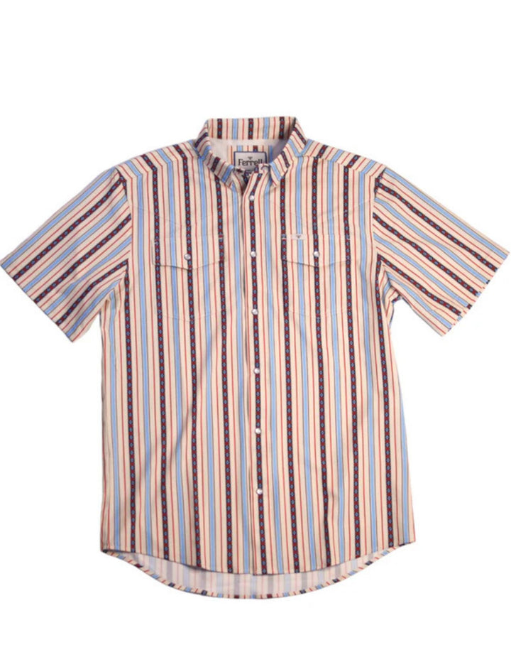 Ferrell Mens The Edward Short Sleeve Shirt