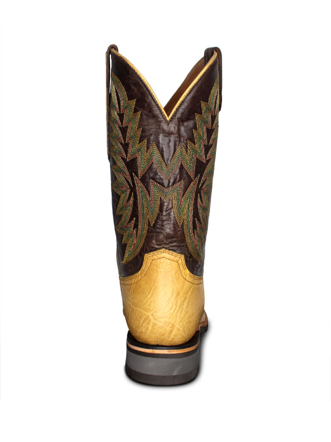 Lucchese Mens Rudy Peanut Cowhide Performance Boots