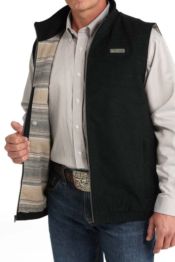 Cinch Mens Grey  Concealed Carry Western Vest