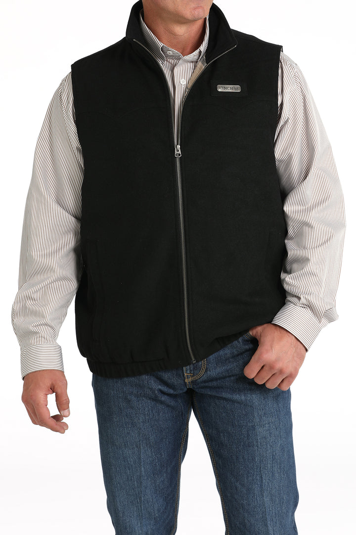 Cinch Mens Grey  Concealed Carry Western Vest