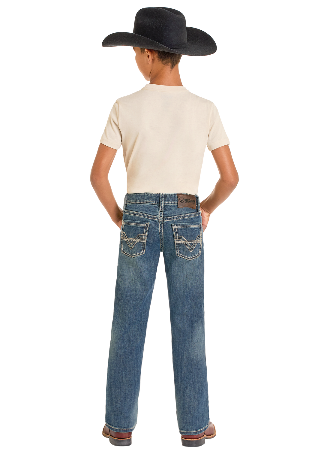 Panhandle Boys Two Tone Revolver Jeans