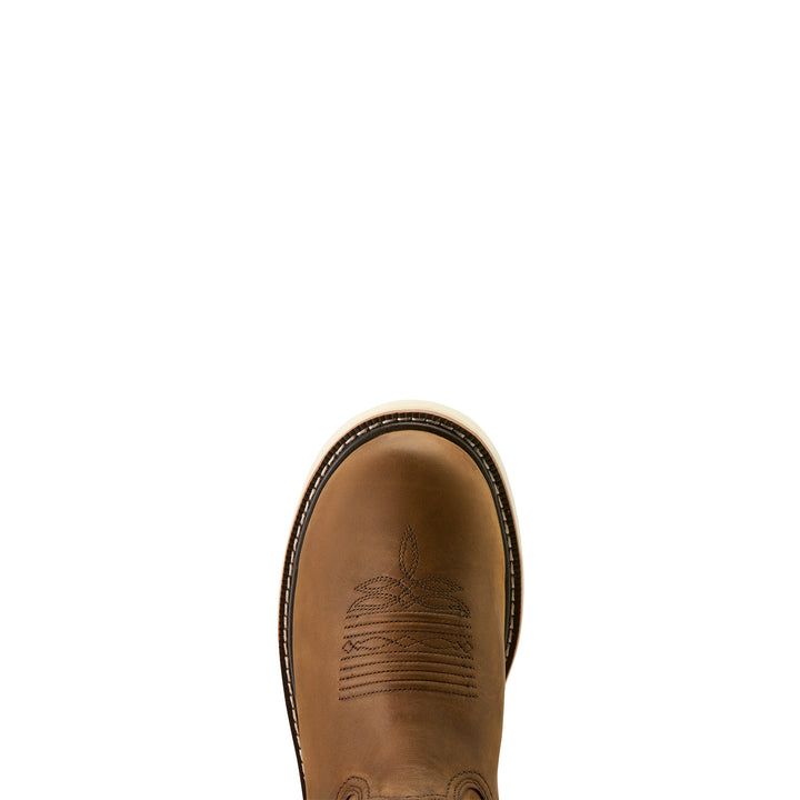 Ariat Mens Activator Argo Waterproof Round Toe Work Boots