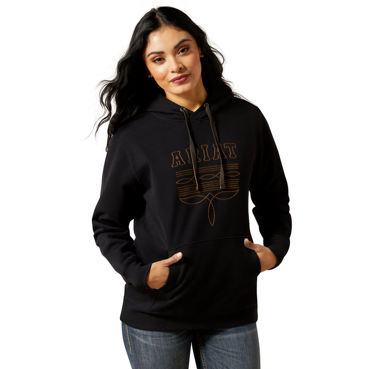 Ariat Womens Booted Logo Hoodie