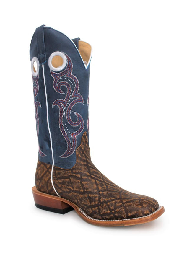 Mens Horse Power Elephant Print Boots