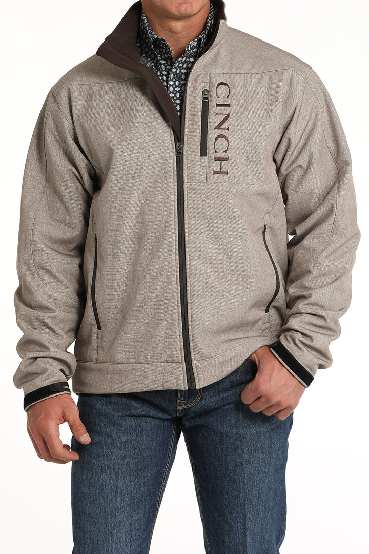 Cinch Mens Tan Bonded Jacket