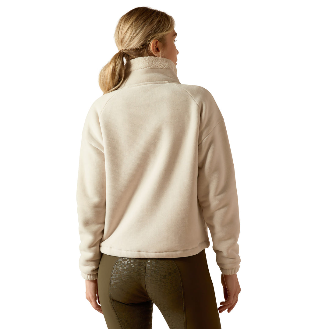 Ariat Womens Lafayette Summer Sand Full Zip Sweatshirt