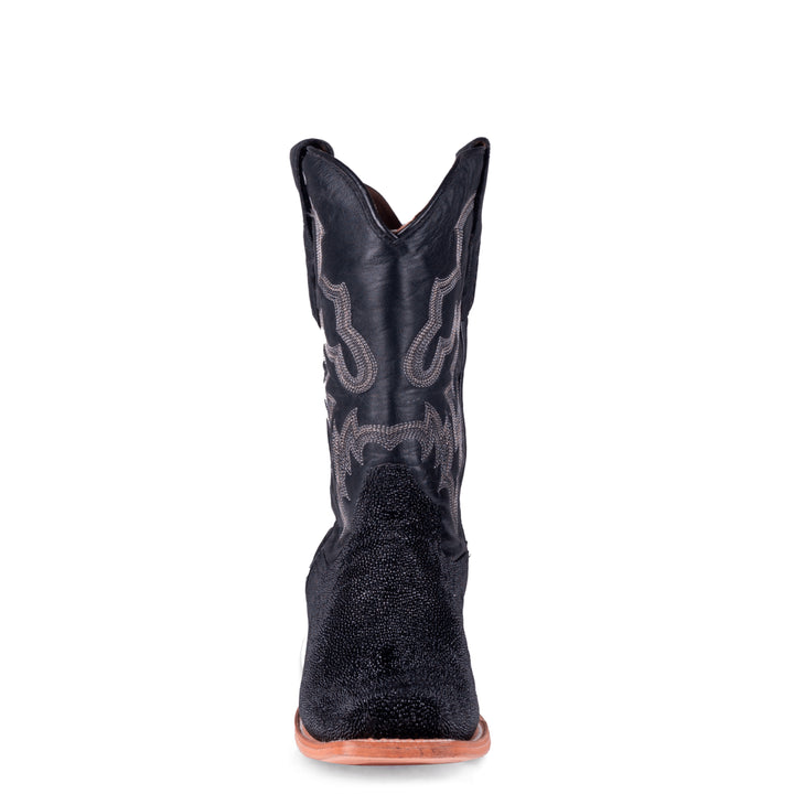 Corral Mens Black Stingray Embroidered Horseman Boots