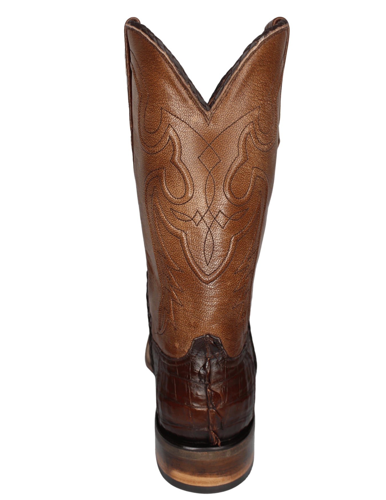 Black Jack Mens Brown Brushoff Caiman Tail Boots – Texas Boot Company