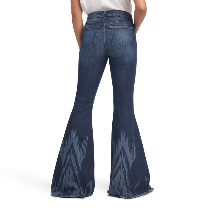 Ariat Womens High Rise Chimayo Extreme Flare Jeans