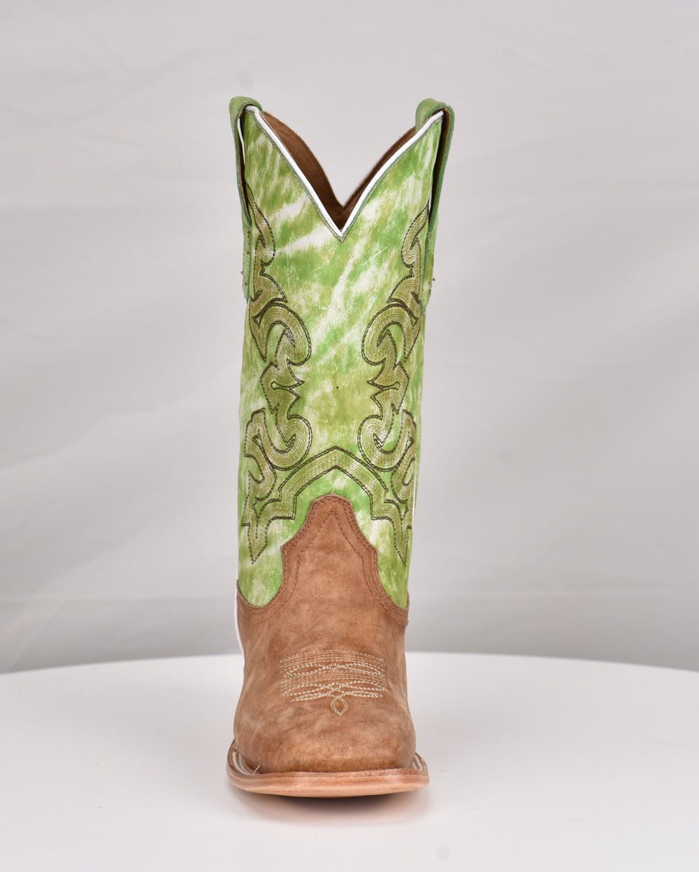 Corral Mens Green/ Embroidere – Texas Boot Company