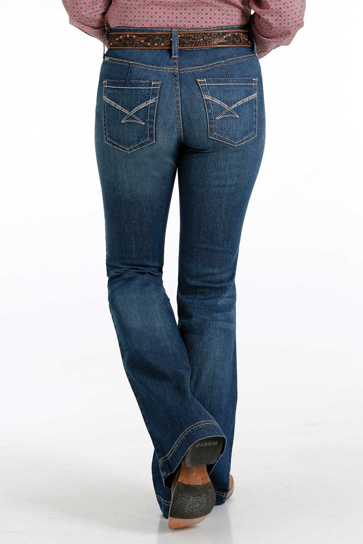 Cinch Womens Lynden Medium Stone Jeans