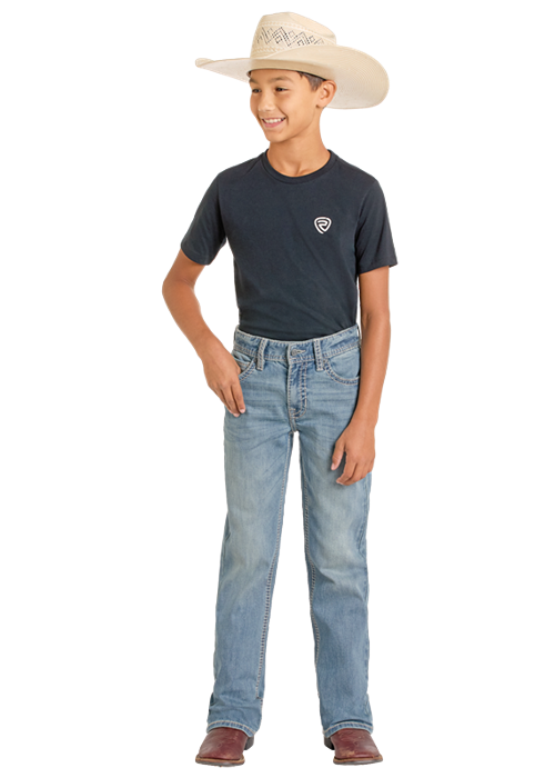 Panhandle Boys Medium Vintage Bootcut Jeans
