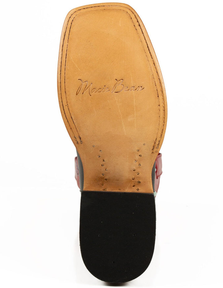 Macie Bean Womens Amazing Ace Black Boots