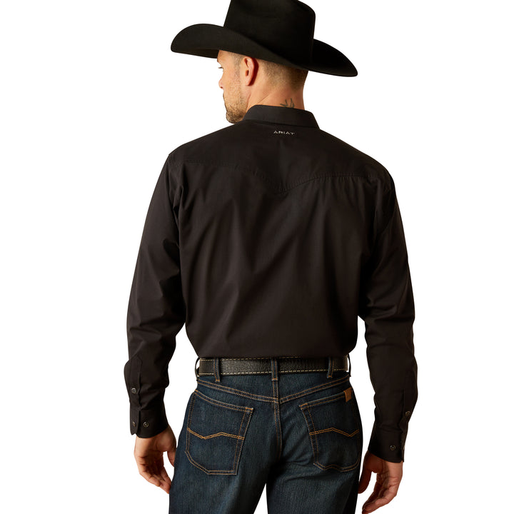 Ariat Mens Black Relentless Pursuit Classic Fit Shirt