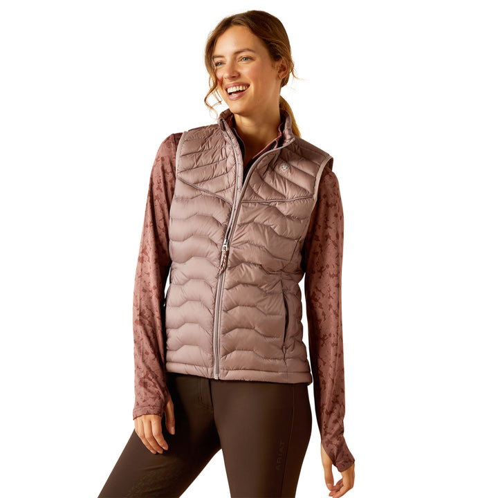 Ariat Womens Purple Dove Ideal Down Vest