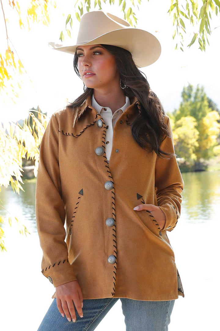 Cinch Womens Brown Western Shacket