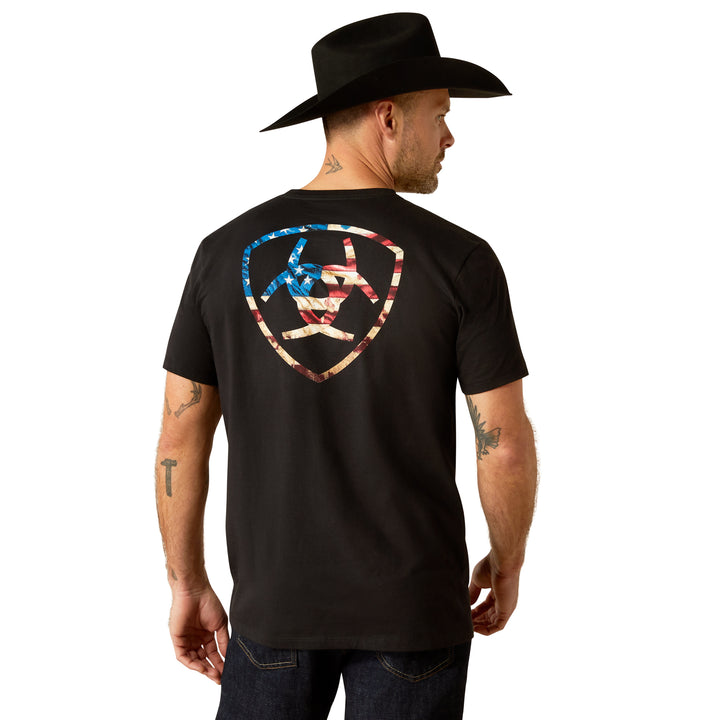 Ariat Mens Rugged American Shield T-Shirt