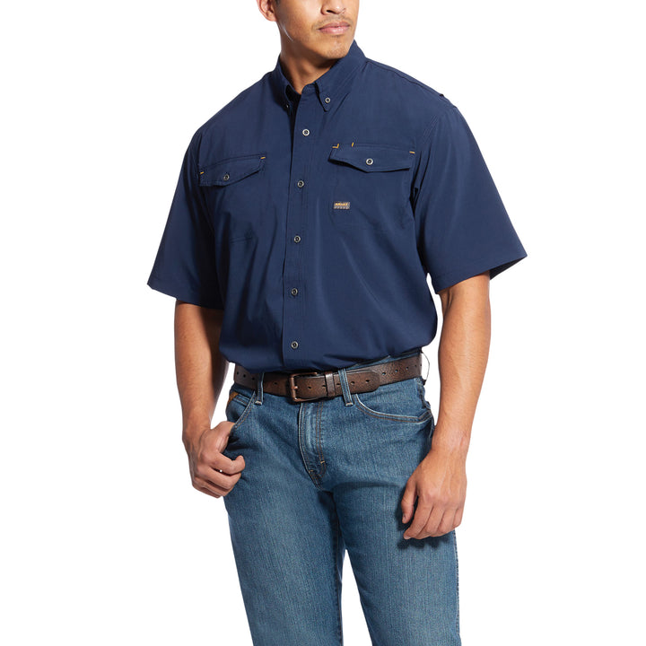 Ariat Mens Rebar Made Tough DuraStretch Work Shirt