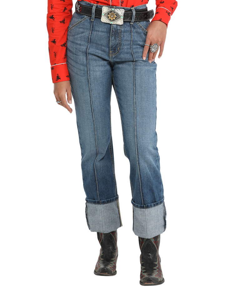 Cinch Womens Quinn Medium Stone Indigo Jeans