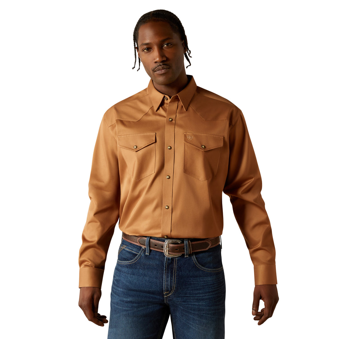 tan dress shirts Tan and Black Dress Shirts