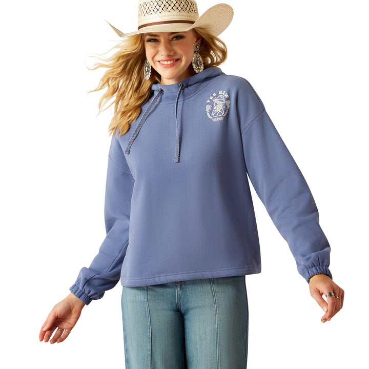 Ariat Womens Coastal Blue Essential Hoodie