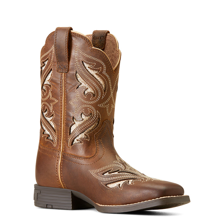 Ariat Girls Round Up Bliss Western Boots