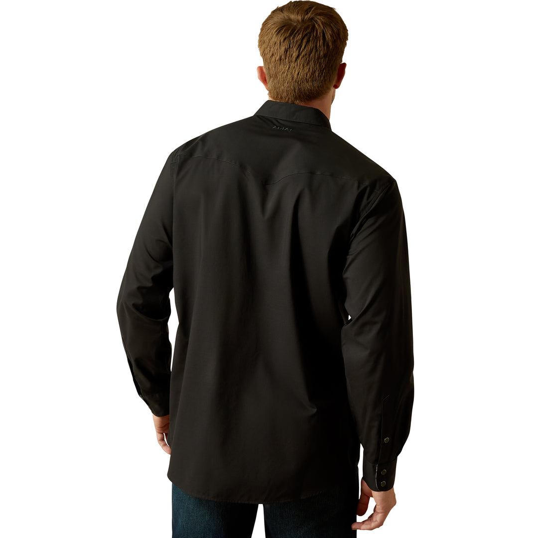 Ariat Mens Wrinkle Free Refined Slub Classic Fit Shirt