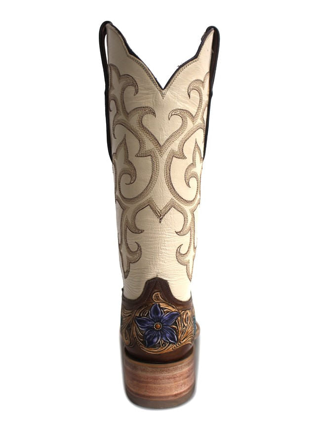 Black Jack Womens Hand Tooled Paloma Boots