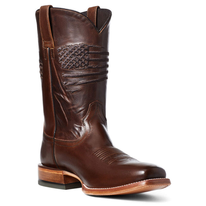 Mens Ariat Circuit Patriot Square Toe Boots