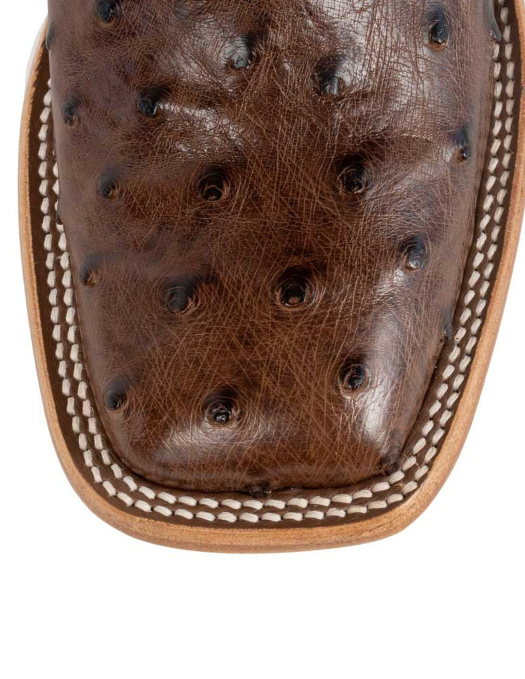 Macie Bean Womens Kango Tobac Full Quill Ostrich Boots