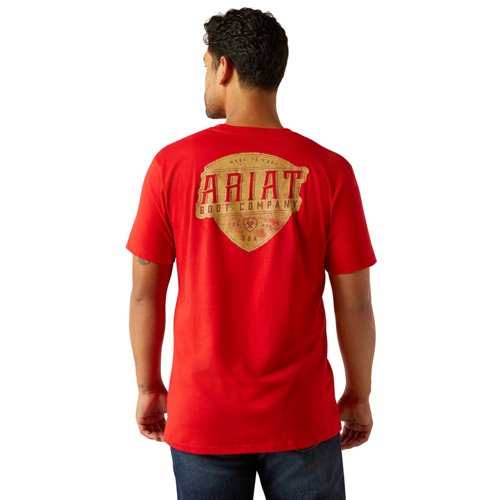 Ariat Mens Red Logo T-Shirt