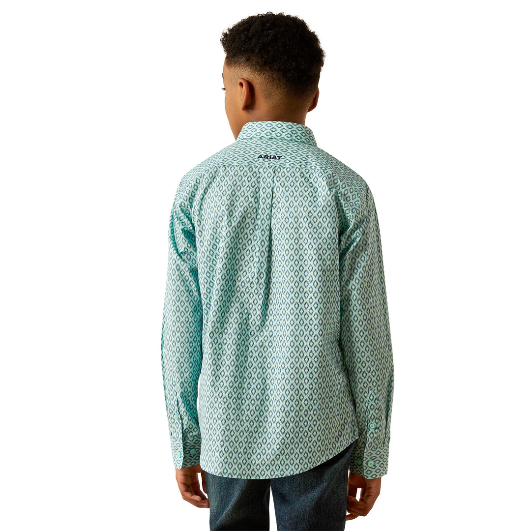 Ariat Boys Mint Canyon Classic Fit Shirt