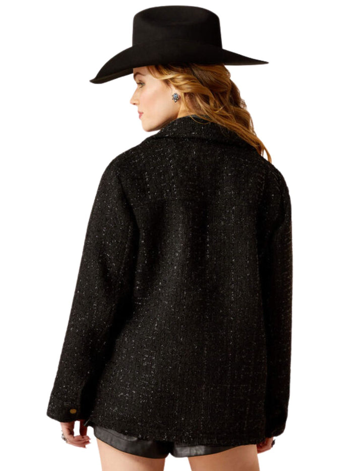 Ariat Womens Black Jewel Tweed Jacket